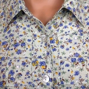 VINTAGE COCO BIANCO Button Up Dress NWOT